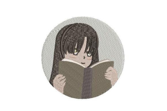 Anime Girl Reading a Book: A Designer's Review