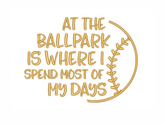Ballpark Embroidery Design Review