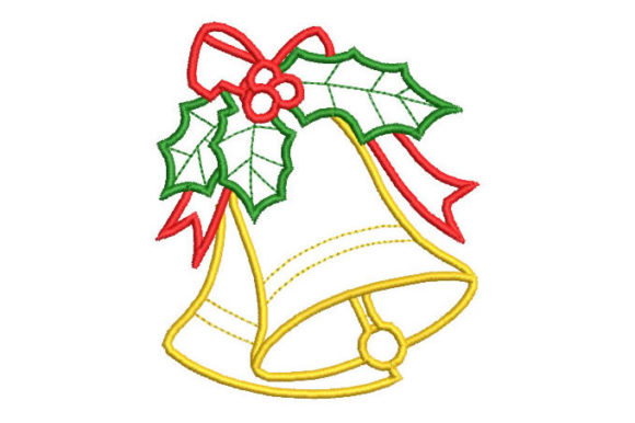 Christmas Bell with Leaves Embroidery Review