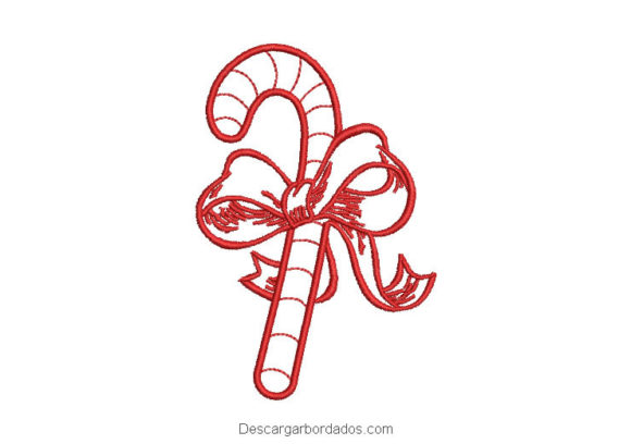 Christmas Cane Embroidery Review