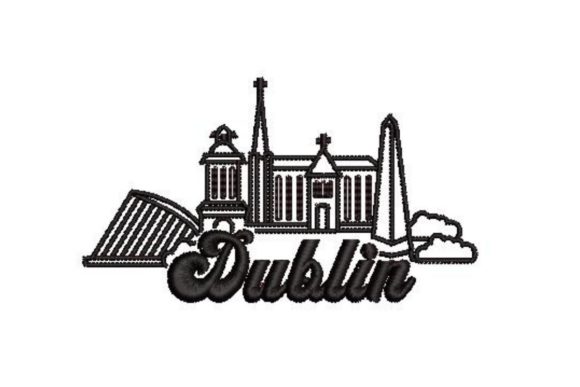Dublin Landmarks Embroidery Design Review