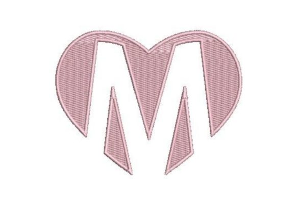Heart Shaped M Embroidery Review