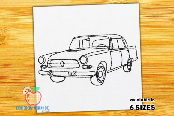 Old Vintage Car Embroidery Review