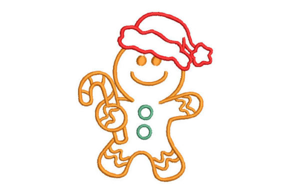 Outlined Christmas Cookie Embroidery Review
