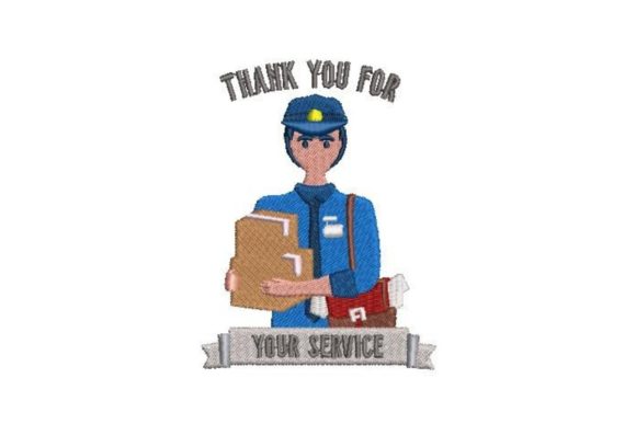 Postman Embroidery Design Review