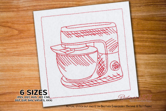 Stand Mixer Embroidery Review for Boutique Apparel